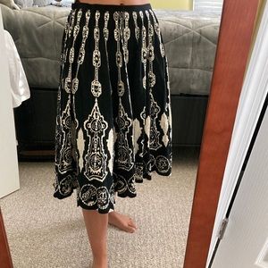 Moda International Black Sequin Skirt